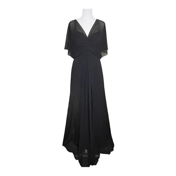Mori Lee Dresses | Mori Lee Size 14 Black Evening Gown | Color: Black | Size: 14 | Kkitter's Closet